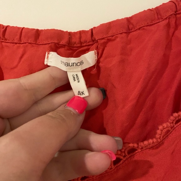 💛Maurices Peplum Tank Top💛 - Picture 2 of 2